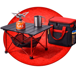 Compacte campingtafels