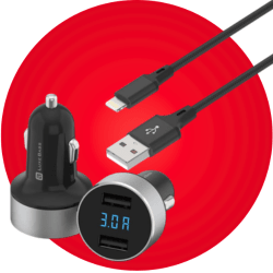 iPhone Autolader Met Lightning Kabel