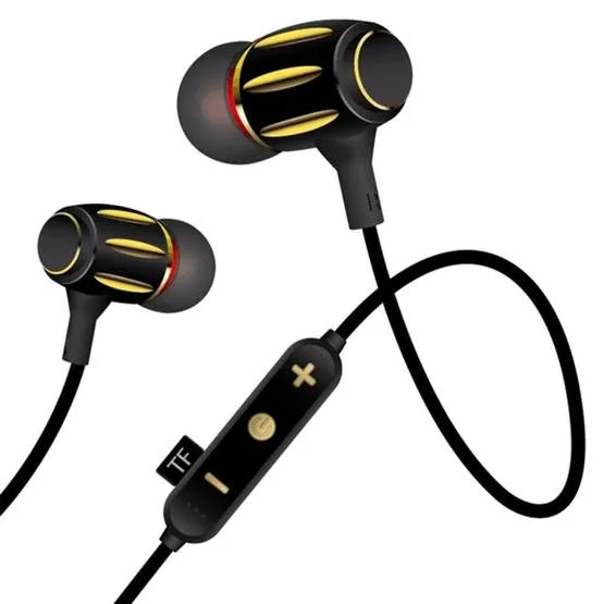 Mingge MG-G21 Draadloze Bluetooth Sport Headset – Bluetooth 4.2 Oordopjes met Microfoon - Geel-Ilumina Benelux