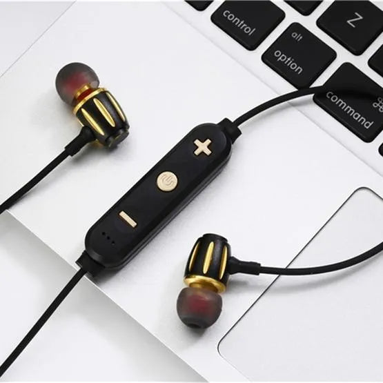 Mingge MG-G21 Draadloze Bluetooth Sport Headset – Bluetooth 4.2 Oordopjes met Microfoon - Geel-Ilumina Benelux