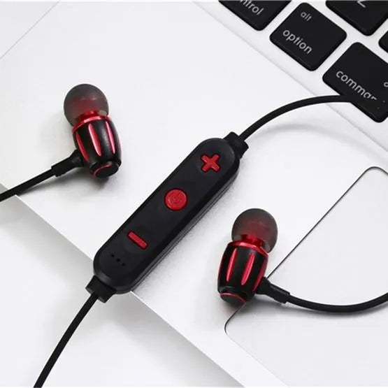Mingge MG-G21 Draadloze Bluetooth Sport Headset – Bluetooth 4.2 Oordopjes met Microfoon - Rood-Ilumina Benelux