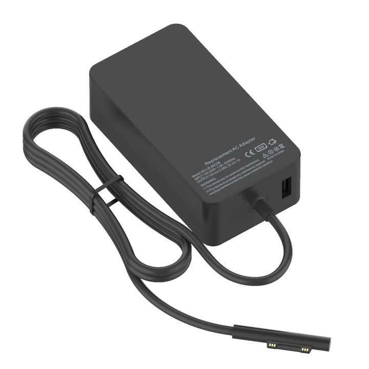 AC Adapter Oplader 36W – Geschikt voor Microsoft Surface Pro 3 & Pro 4 – Laptop Charger – Zwart-Ilumina Benelux