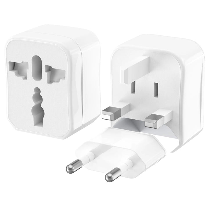 Fonetex Wereldstekker - Universele Reisadapter - EU, UK, US & AU - Internationale Travel Adapter-Ilumina Benelux