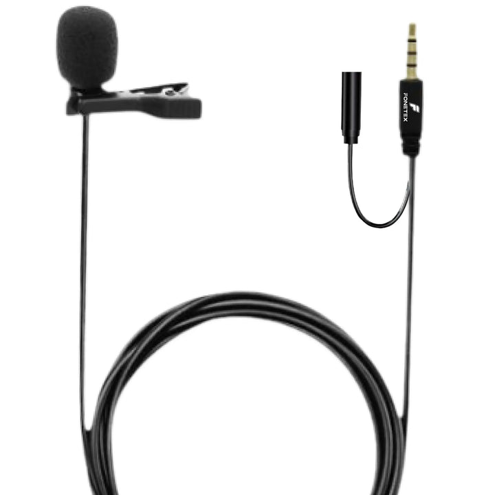 Lavalier Microfoon met 3.5mm AUX – Clip-on Reversmicrofoon – 2 Meter Kabel – Condensator Microfoon – Geschikt voor Smartphone, Tablet, Laptop en Camera-Ilumina Benelux