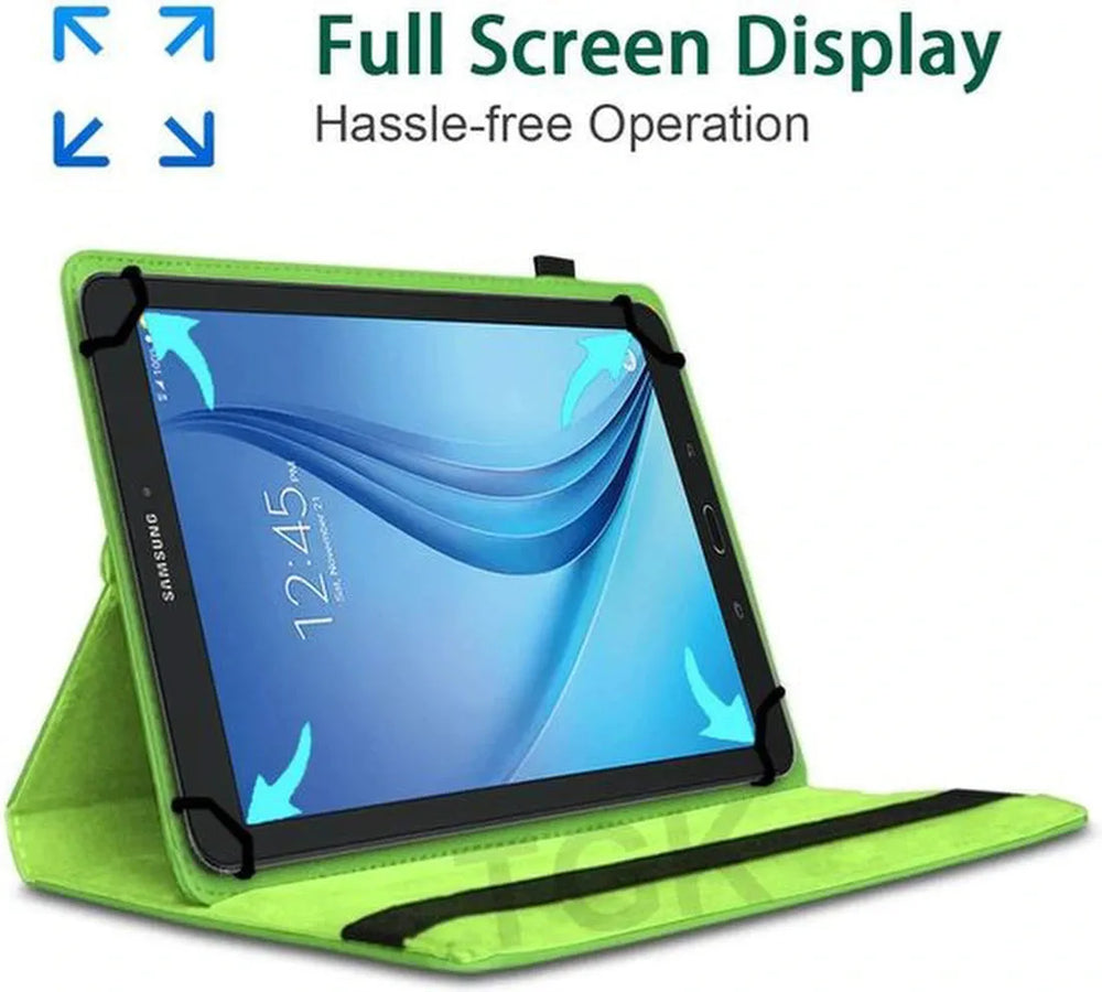 10 inch Tablet Hoesjes – 360° draaibaar – Multi-Stand Standfunctie – Roze-Tablethoesjes-Ilumina Benelux
