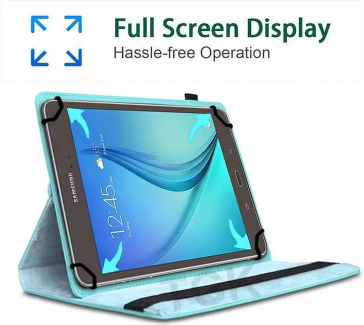 10 inch Tablet Hoesjes – 360° draaibaar Multi-Stand – Universeel – Roségoud-Tablethoesjes-Ilumina Benelux