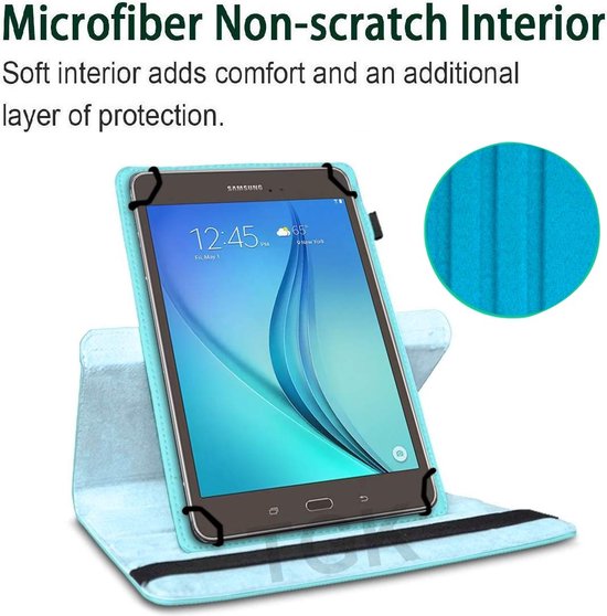 10 inch Tablet Hoesjes – 360° draaibaar – Multi-stand Standfunctie – Roze-Tablethoesjes-Ilumina Benelux