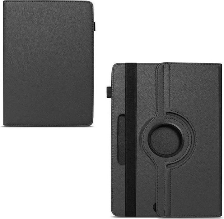 10 inch Tablet Hoesjes – 360° draaibaar – Standfunctie – Zwart-Tablethoesjes-Ilumina Benelux