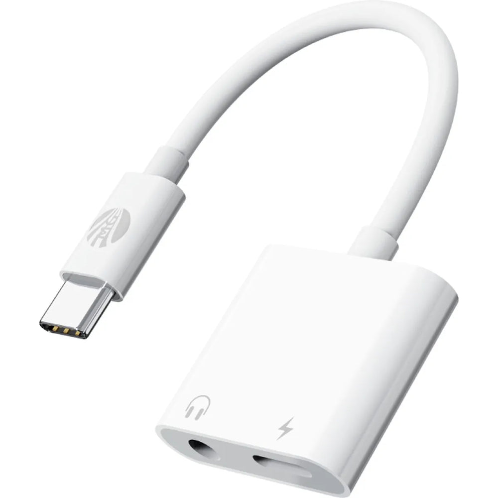USB-C naar 3,5mm Audio Adapter met Opladen – USB-C Audio Splitter – Geschikt voor Smartphones & Tablets-Ilumina Benelux