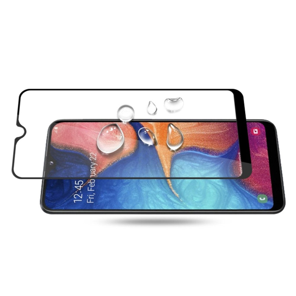 Samsung Galaxy A20e Screenprotector Full Cover Gehard 9H Glas-Ilumina Benelux