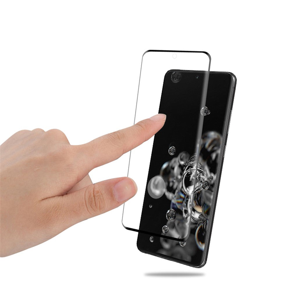 Samsung Galaxy S20 Ultra Screenprotector Full Cover - Gehard 9H – Glas-Ilumina Benelux