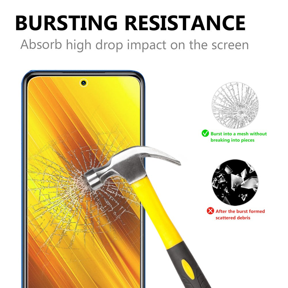 Poco X3/X3 Pro/F3 Screenprotector Glas 9H – 3x-Ilumina Benelux