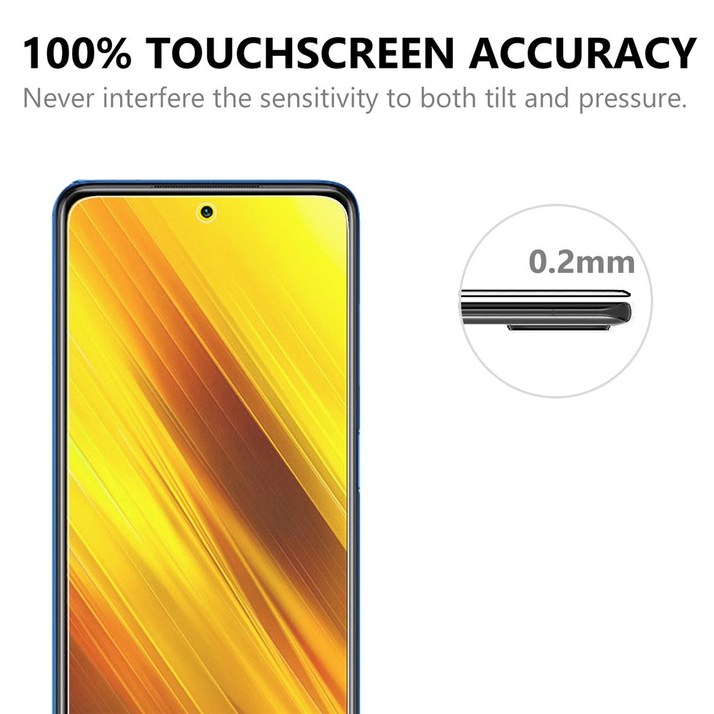 Poco X3/X3 Pro/F3 Screenprotector Glas 9H – 2x-Ilumina Benelux