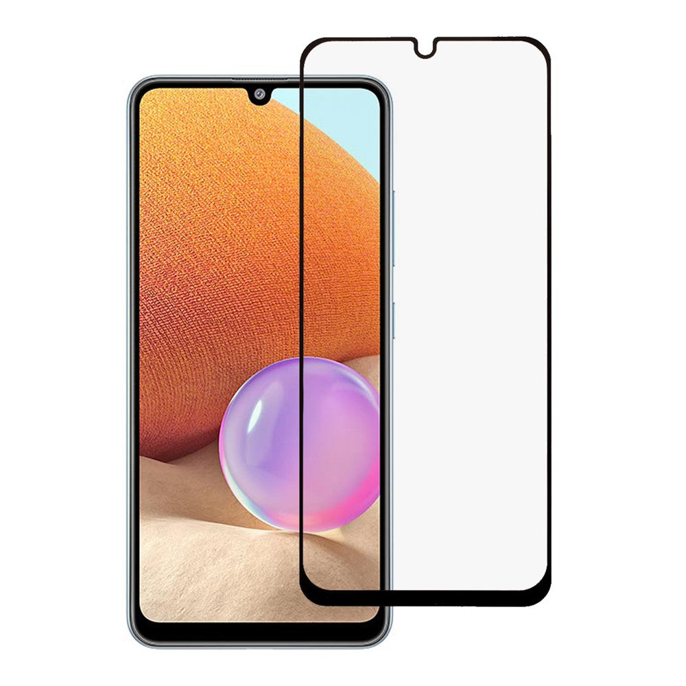 Samsung Galaxy A32 5G Screenprotector Full Cover Gehard 9H Glas-Ilumina Benelux