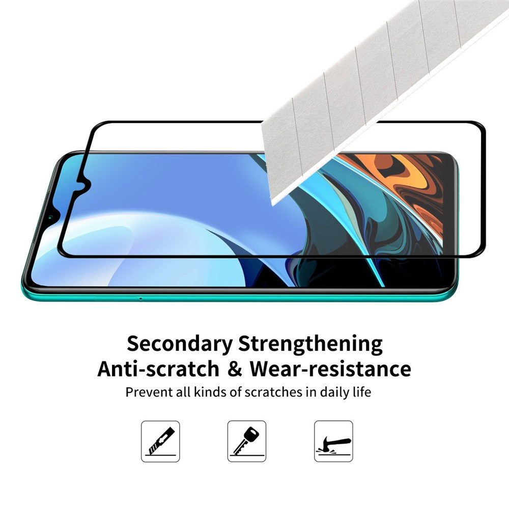 Xiaomi Redmi 9A/9C Screenprotector Full Glas - 2x-Ilumina Benelux