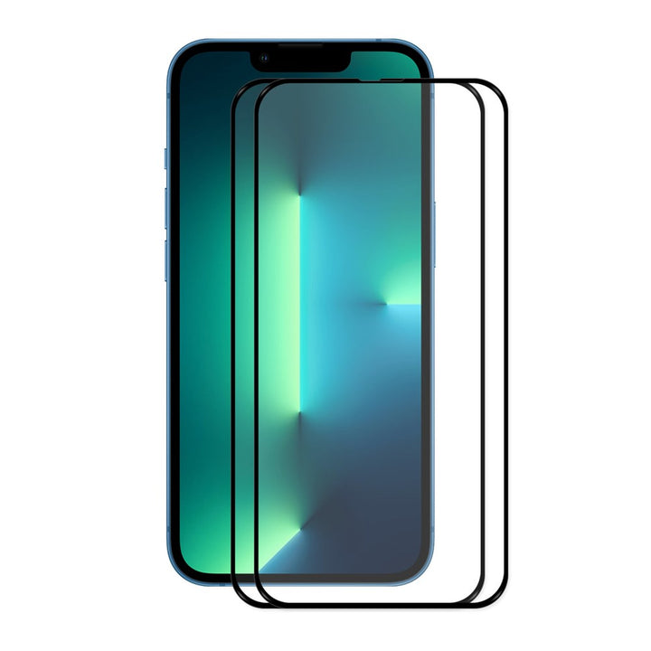iPhone 14 Plus Screenprotector Glas Full Cover Gehard 9H – 2-Pack-Ilumina Benelux
