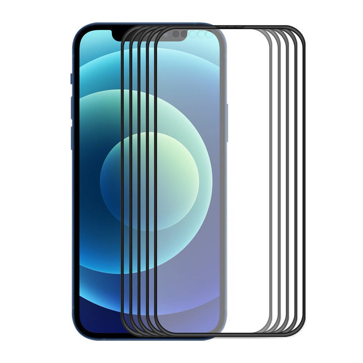 iPhone 13/13 Pro Screenprotector Full Cover – 9H Gehard Glas – Anti-kras – 5-Pack-Ilumina Benelux