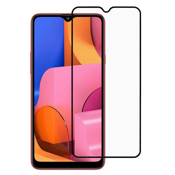Samsung Galaxy A20s Screenprotector Full Cover Gehard 9H Glas-Ilumina Benelux