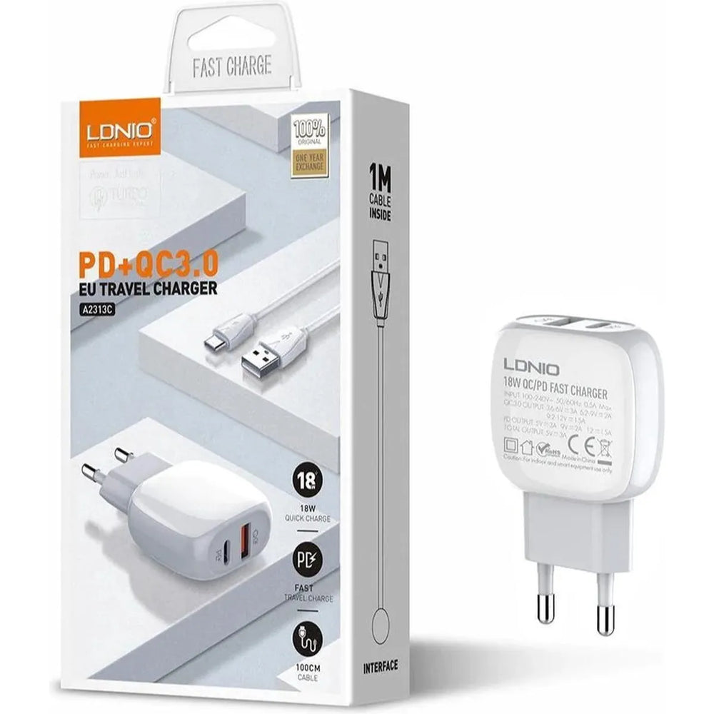 USB-C naar Lightning Kabel - PD Fast Charging - Snellaadkabel voor iPhone - USB-C Oplaadkabel - Geschikt voor iPhone 16 / 15 / 14 / 13 / 12-Ilumina Benelux