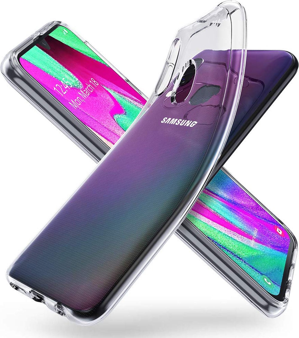 Samsung Galaxy A40 Hoesjes – Siliconen Backcover – Soft Touch – Transparant-Ilumina Benelux