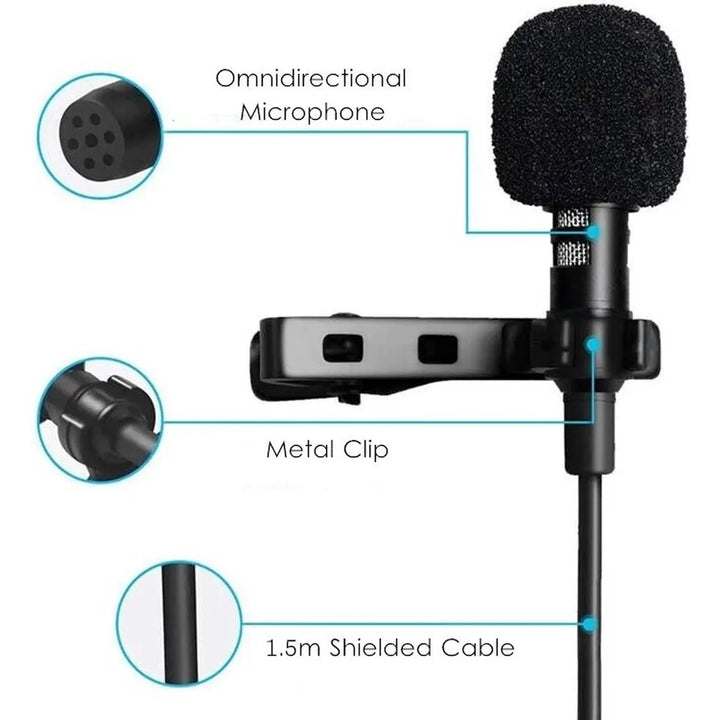 Premium Lavalier Microfoon USB-C – Draadloze Clip-On Microfoon voor Android, YouTube, TikTok, Vloggen, Podcasts & Livestreams-Ilumina Benelux