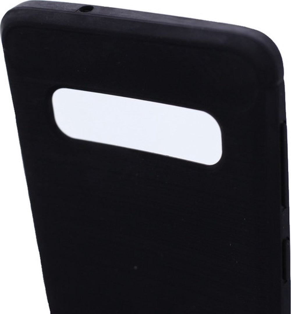 Samsung Galaxy S10 Hoesjes – Siliconen Backcover – Schokbestendig – Anti Shock – Zwart-Ilumina Benelux