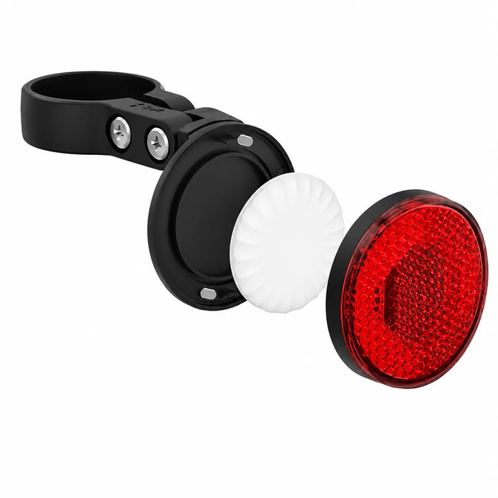Fiets Tracker met Achterlicht – Werkt met Apple Zoek Mijn (Find My) – Verborgen GPS Tracker voor Fiets & E-bike – IP67 Waterdicht-Ilumina Benelux