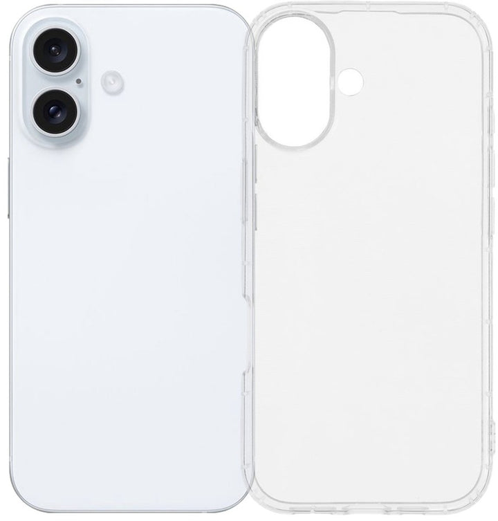 iPhone 17 Hoesjes – Siliconen Backcover – Soft Touch – Transparant – Schokbestendig-Ilumina Benelux