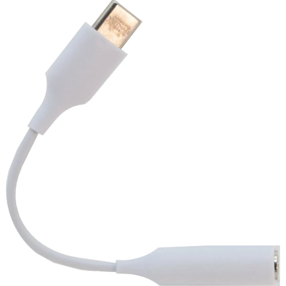 USB-C naar 3.5mm Jack Audio Adapter – Headset Adapter – Wit-Ilumina Benelux