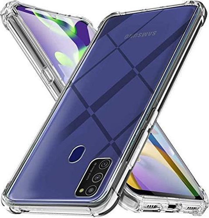 Samsung Galaxy A21S Hoesjes – Siliconen Backcover – Schokbestendig – Transparant-Ilumina Benelux
