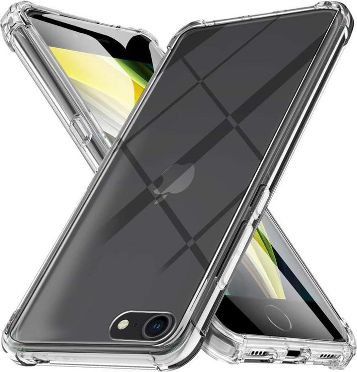 iPhone 6/6S Hoesjes – Siliconen Backcover – Schokbestendig Bumper – Transparant-Ilumina Benelux