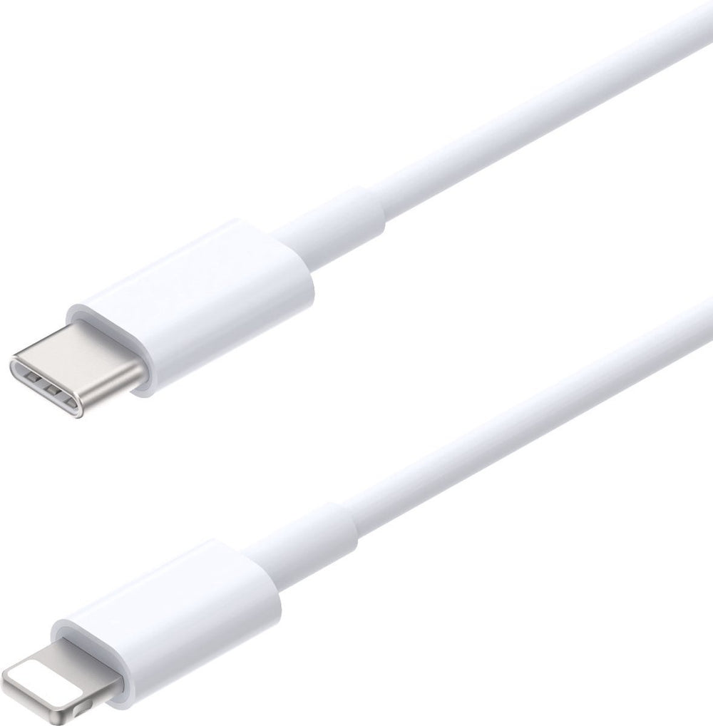 USB-C Oplaadkabel – Geschikt voor iPhone 5 t/m 14 – Lightning kabel – Snelladen – 2 Meter – Wit-USB-Kabels-Ilumina Benelux