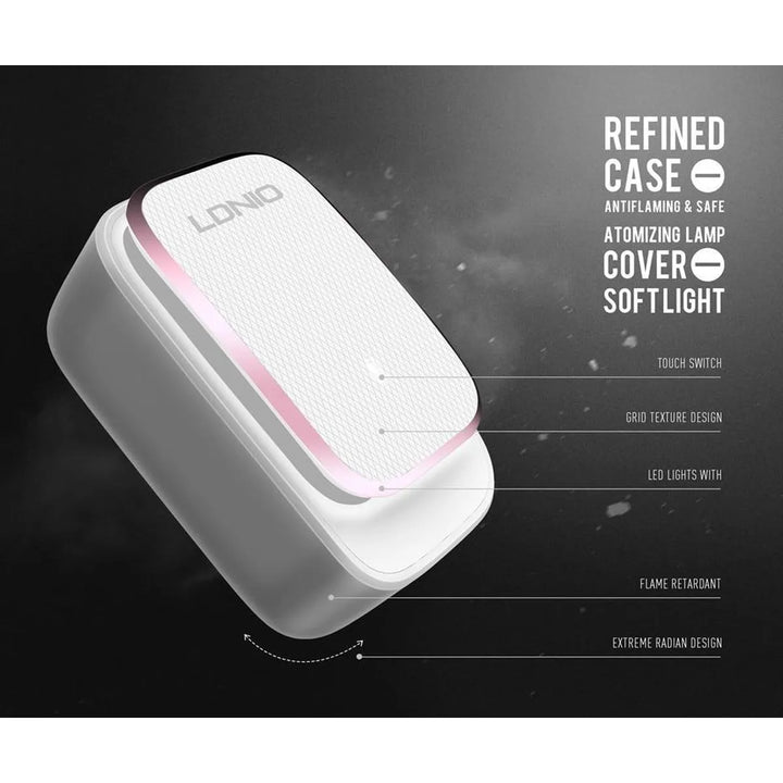 LDNIO A2205 Snellader met USB Kabel – Dual USB Oplader – Geschikt voor iPhone-Ilumina Benelux