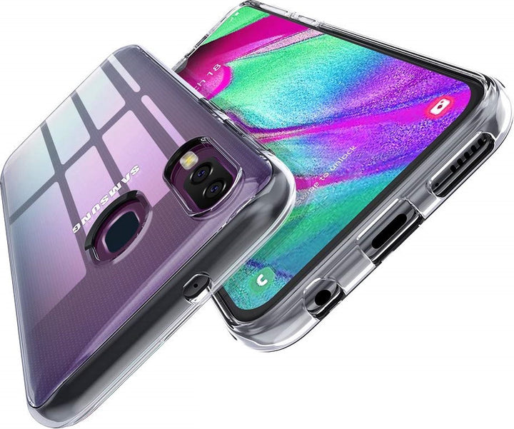 Samsung Galaxy A40 Hoesjes – Siliconen Backcover – Soft Touch – Transparant-Ilumina Benelux