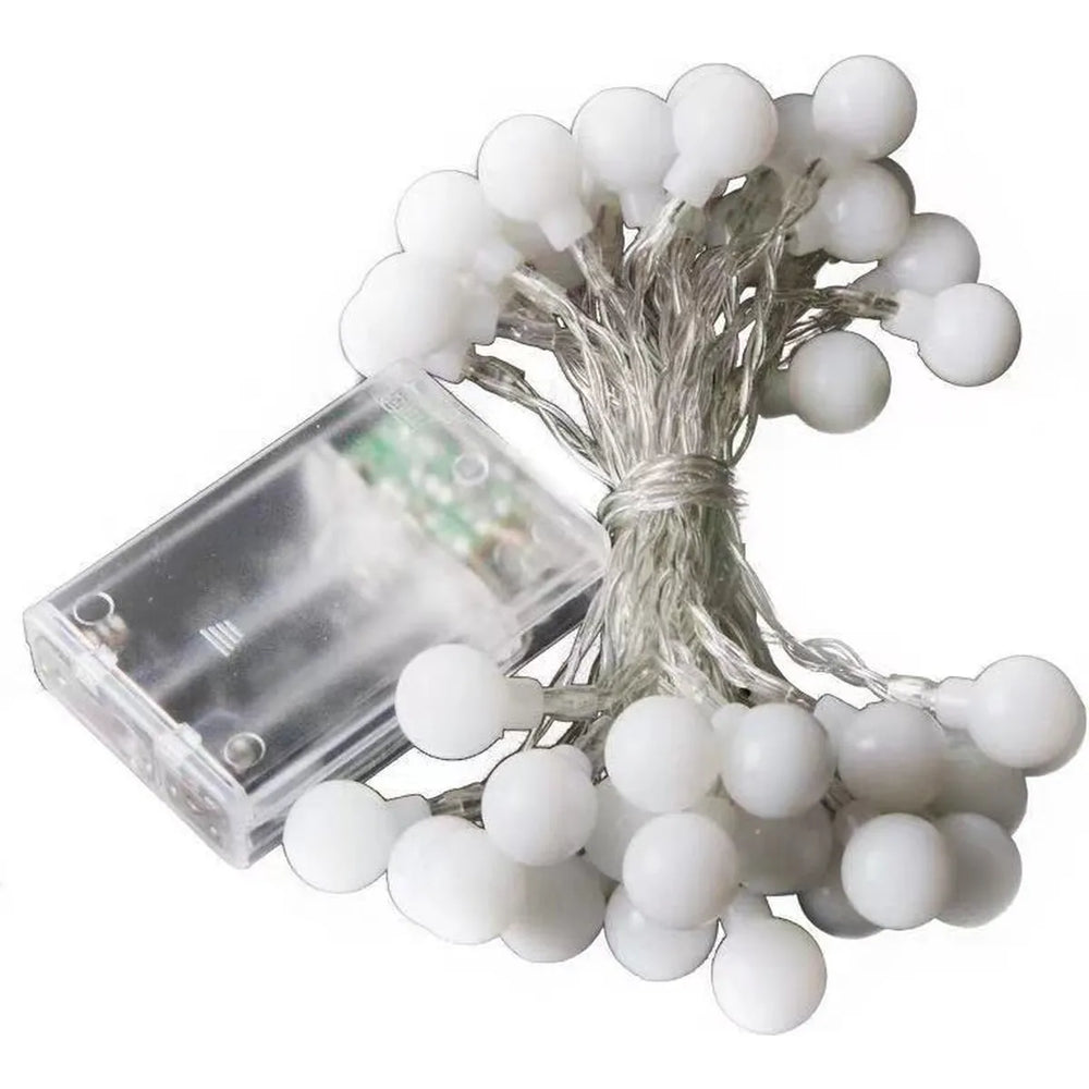 LED Lichtsnoer 10 Meter – 80 LED Lampjes – Warm Wit – Batterijverlichting – Binnen & Buiten – Feestverlichting en Kerstverlichting-Ilumina Benelux
