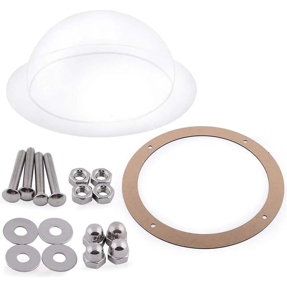 Hondenvenster voor Schutting – Transparant Acryl Kijkvenster – 31,5 cm – Hond & Kat Raam voor Hekwerk en Omheining-Ilumina Benelux