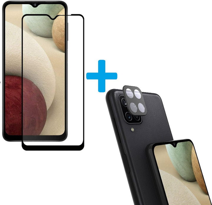 Samsung Galaxy A12 5G – 9H Camera Lens & Screenprotector – 2-Pack-Ilumina Benelux