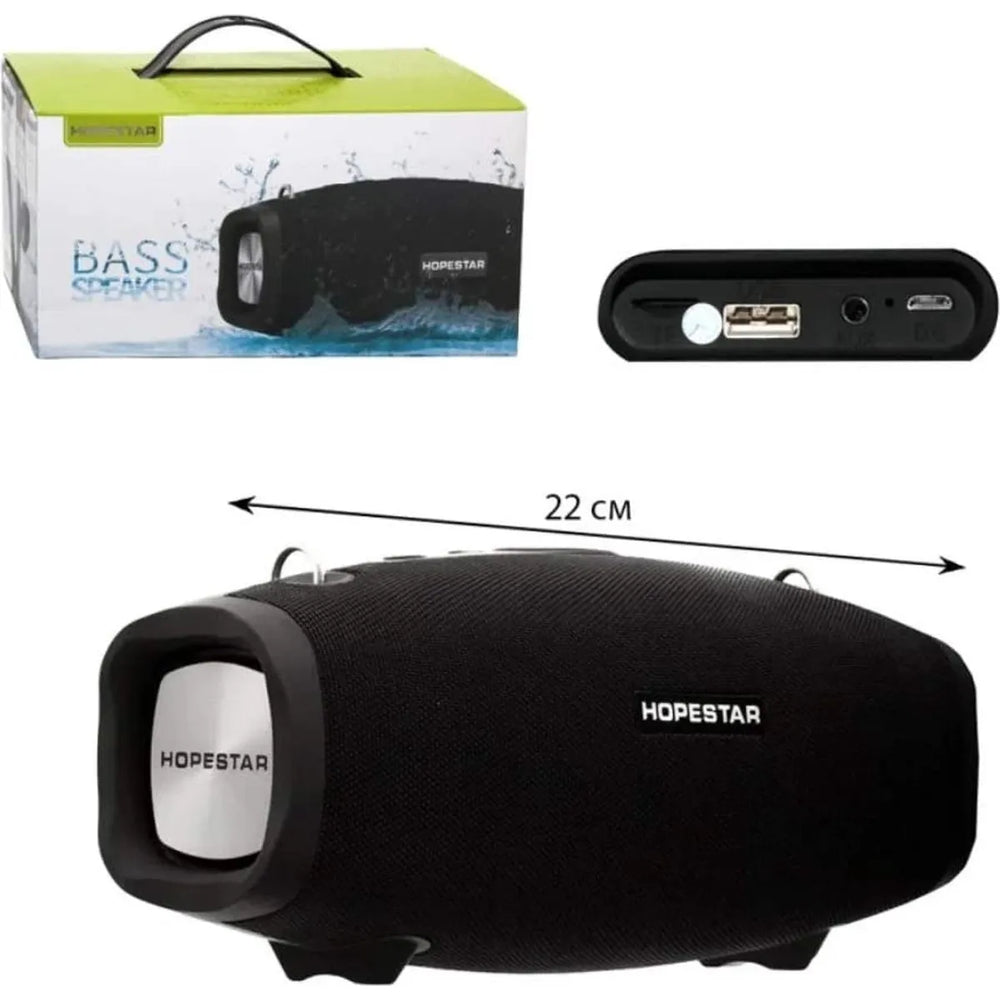 Hopestar H41 Draadloze Bluetooth Speaker – Waterdichte Portable Speaker – 3D Geluid – Camouflage-Ilumina Benelux