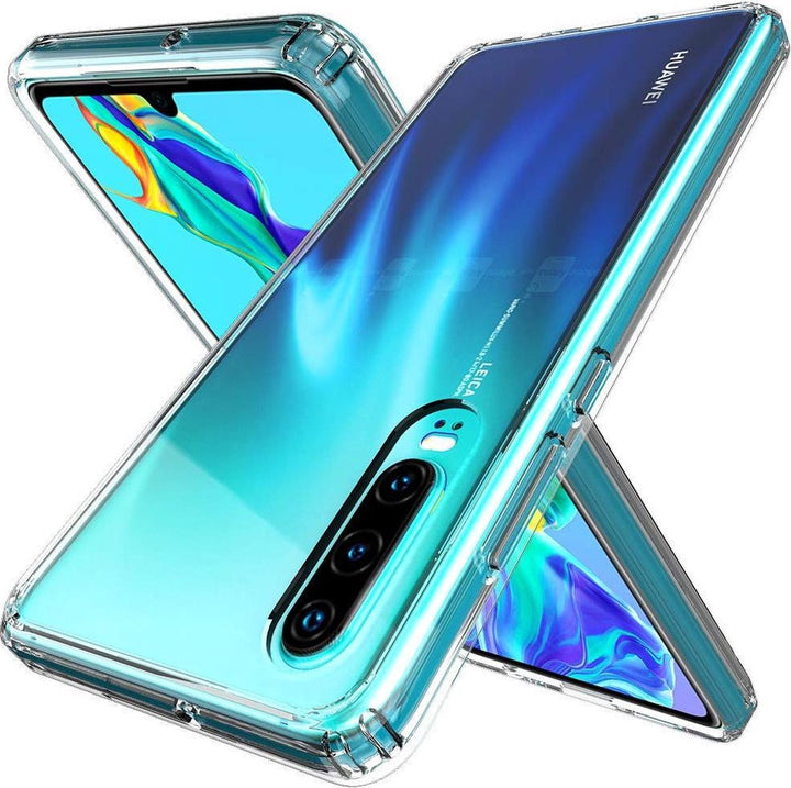 Huawei P30 Hoesjes – Transparante Backcover – Schokbestendig – Shock Proof-Ilumina Benelux