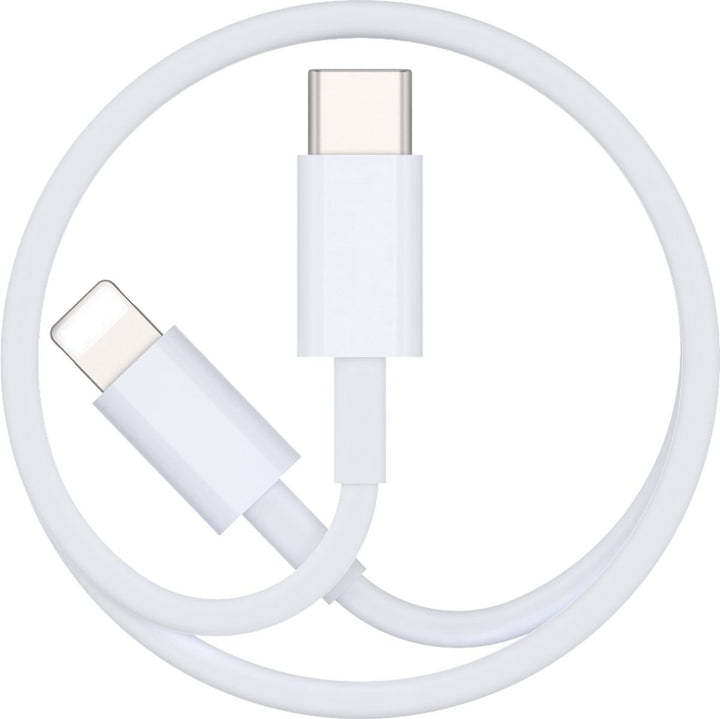USB-C Oplaadkabel – Geschikt voor iPhone 5 t/m 14 – Lightning kabel – Snelladen – 2 Meter – Wit-USB-Kabels-Ilumina Benelux