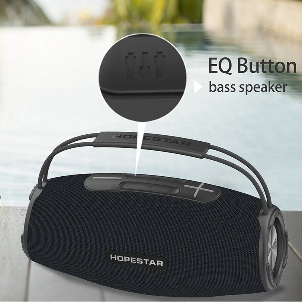 Hopestar H51 Outdoor Bluetooth Speaker – Draadloze Portable Speaker – 55W – IPX6 Waterdicht – Zwart-Ilumina Benelux