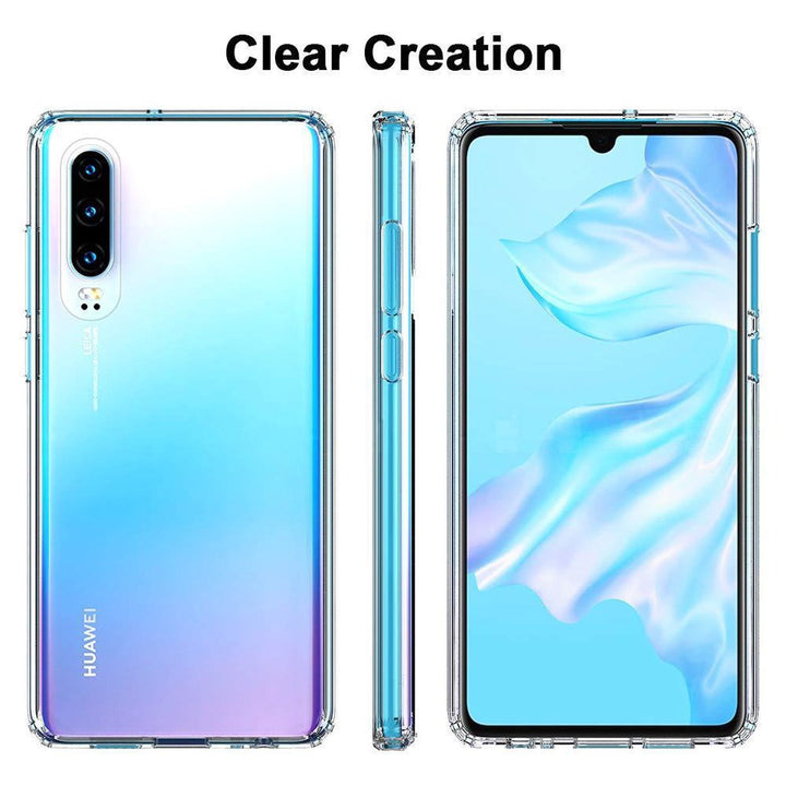 Huawei P30 Hoesjes – Transparante Backcover – Schokbestendig – Shock Proof-Ilumina Benelux