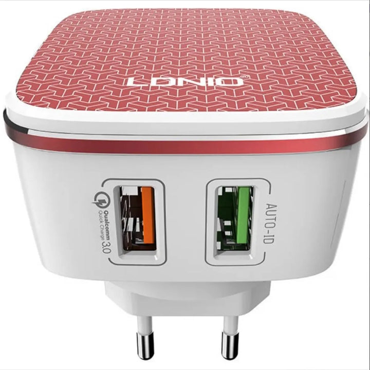 LDNIO A2405Q 30W Quick Charge 3.0 Snellader met Lightning Kabel - Qualcomm Fast Charger - USB Oplader-Ilumina Benelux