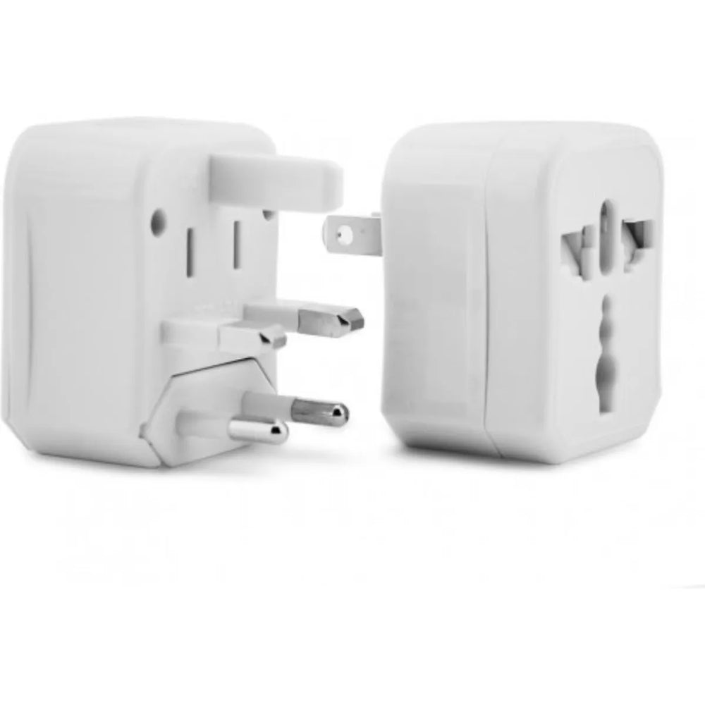 Magic Cube Universele Reisadapter – 6A – Wereldstekker – Wit-Ilumina Benelux