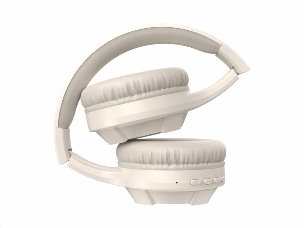 Draadloze Bluetooth Koptelefoon – Over-Ear Headset met Microfoon – Bluetooth 5.3 – 20 Uur Batterijduur – Wit-Ilumina Benelux