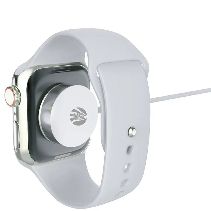 Magnetische Oplader voor Apple Watch – 5W – USB-C – 1 Meter – Wit-Ilumina Benelux