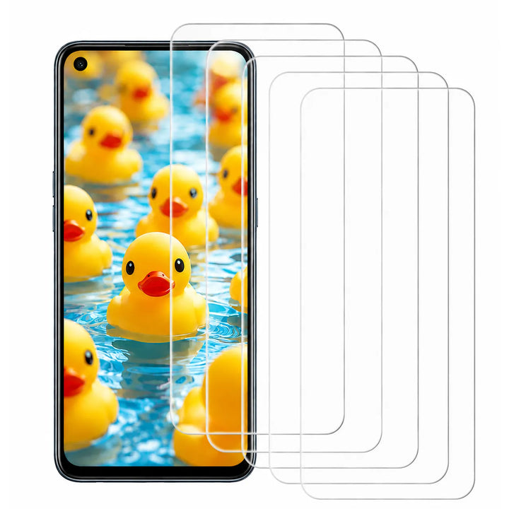 Oppo Reno7 – Screenprotector 9H Gehard Glas – 5-Pack-Ilumina Benelux