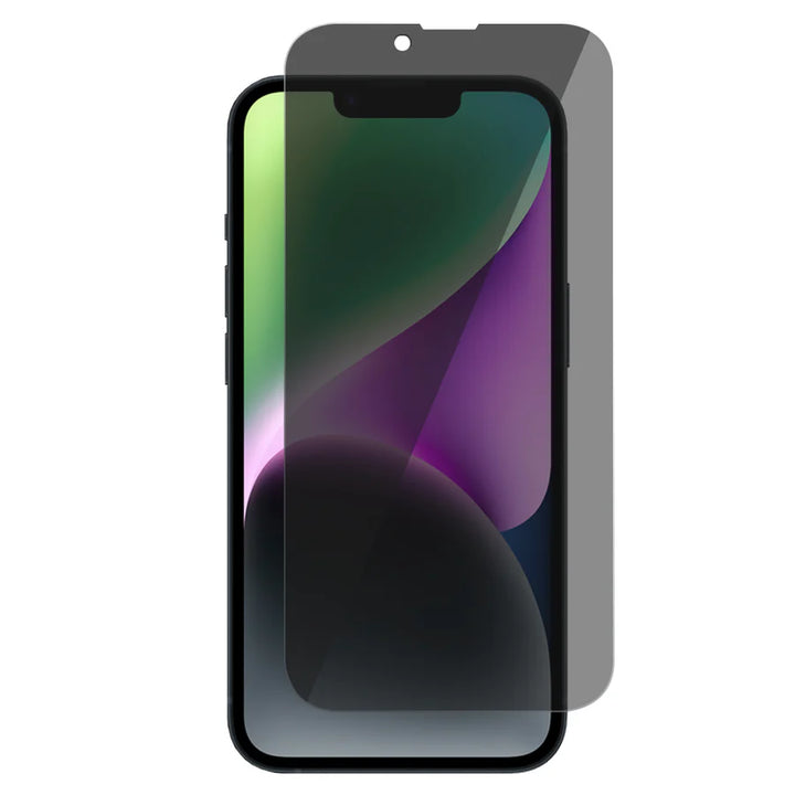 iPhone 14 – Privacy Full Cover – 9H Gehard Glas – 1-Pack