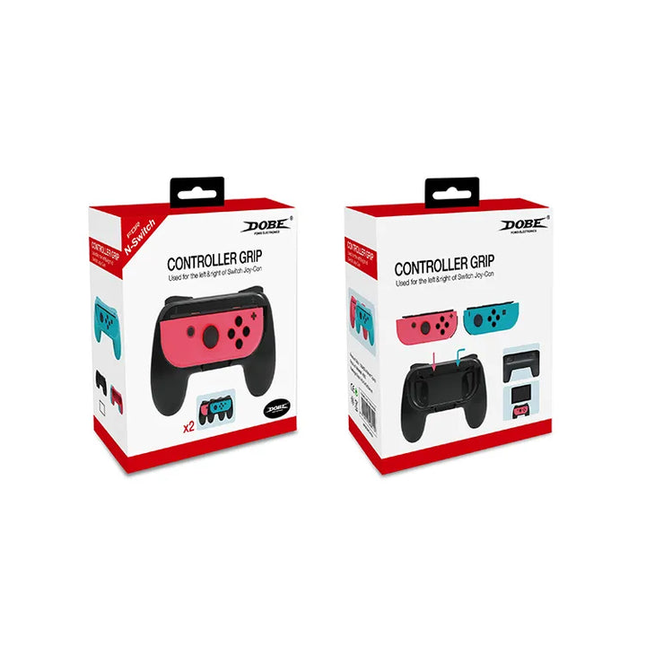 Controller Grip Set Geschikt voor Nintendo Switch Joy-Con – 2 Stuks Groen – Ergonomische Handgrepen-Ilumina Benelux