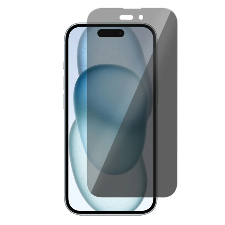 iPhone 15 – Privacy Screenprotector – 9H Gehard Glas – 1-Pack-Ilumina Benelux